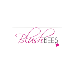 Blush Bees brand logo for blushbees.us