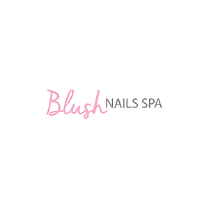 Blush Nails Spa brand logo for blushnailsspa.com