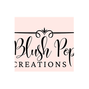 Blush Pop brand logo for blushpopcreations.com