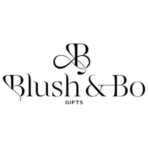 blushandbo brand logo for blushandbo.com