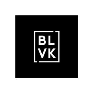 BLVK brand logo for blvk.com