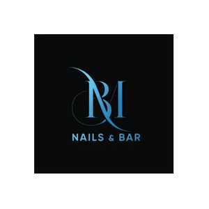 BM Nails brand logo for bmnailsbar.com