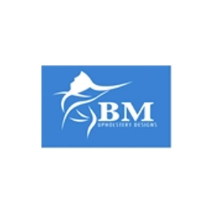 BM Upholstery brand logo for bmupholsterystore.com