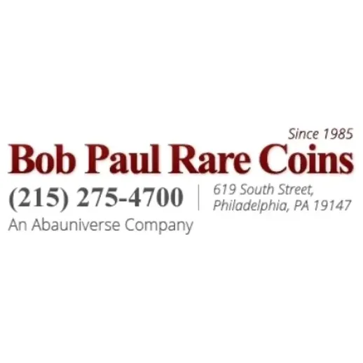 Bob Paul brand logo for bobpaulrarecoins.com