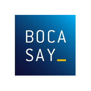 Bocasay brand logo for bocasay.com