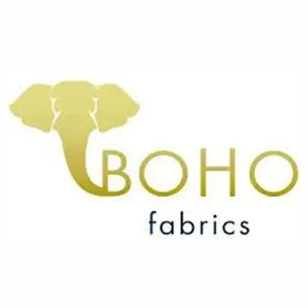 Boho Fabrics brand logo for bohofabrics.com