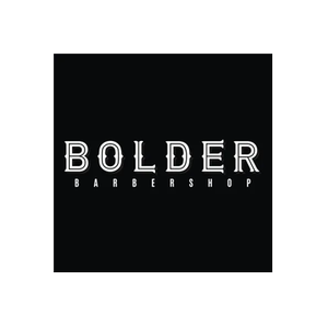 Bolder Barbershop brand logo for bolderbarbers.com