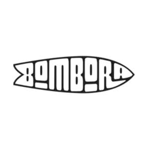 Bom Bora brand logo for bomboraties.com