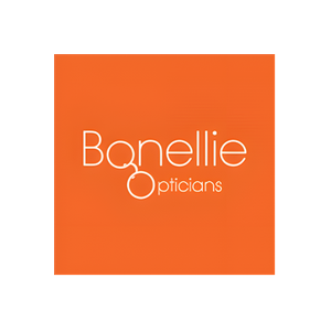 Bonellie brand logo for bonellieopticians.co.uk