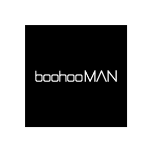 Boohooman brand logo for boohooman.com