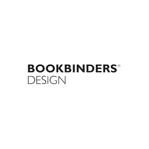 Bookbinders brand logo for bookbindersdesign.com