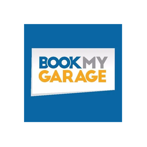 BookMyGarage brand logo for bookmygarage.com