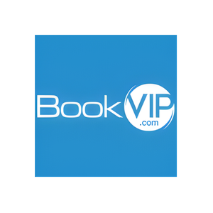 BookVIP brand logo for bookvip.com
