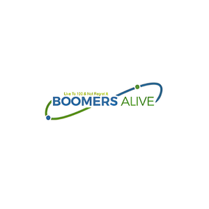 Boomers Alive brand logo for boomers-alive.com