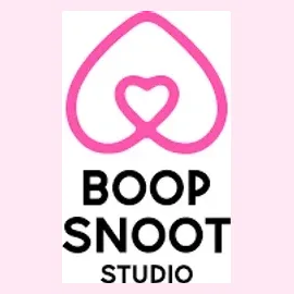boopsnootstudio brand logo for boopsnootstudio.com