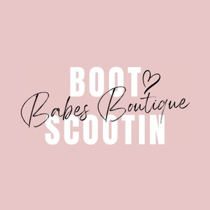 Boots Scootin' Babes brand logo for bootscootinbabesboutique.com