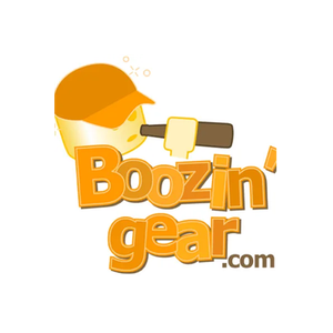 Boozin' Gear brand logo for boozingear.com