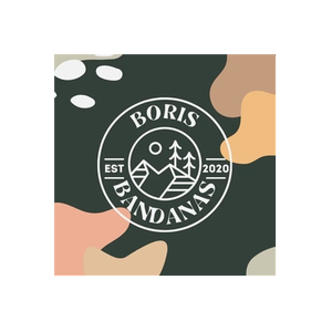 Boris Bandanas brand logo for borisbandanas.com
