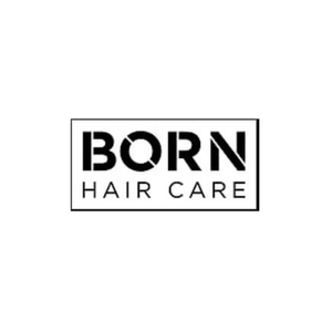Born Haircare brand logo for bornhaircare.com