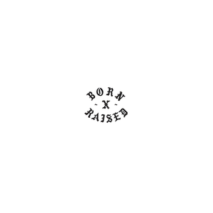BORN X RAISED brand logo for bornxraised.com