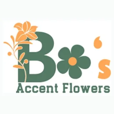 bosaccentflowers brand logo for bosaccentflowers.com