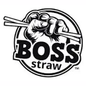 bossstraw brand logo for bossstraw.com