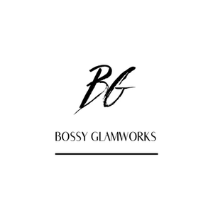 Bossy Glam brand logo for bossyglamworks.com