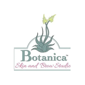 Botanica Skin and Brown Studio brand logo for botanicaskinandbrowstudio.com
