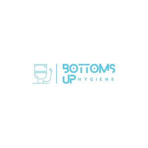 Bottoms Up Hygiene brand logo for bottomsuphygiene.com