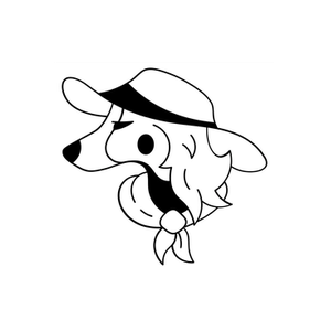 Bougie Dog Wear brand logo for bougiedogwear.com