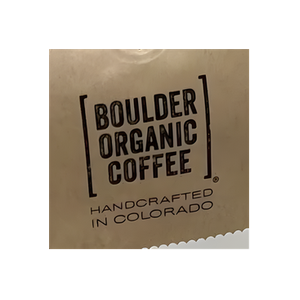 Boulder Organic brand logo for boulderorganiccoffee.com