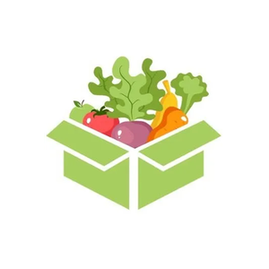 Boxed Greens brand logo for boxedgreens.com