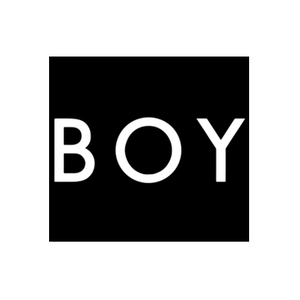 Boy London brand logo for boy-london.com