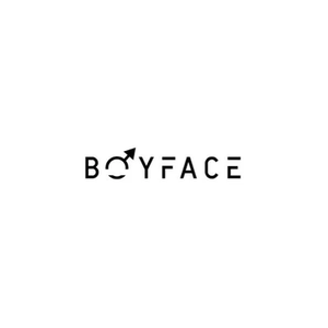 Boyface brand logo for boyfaceme.com