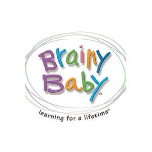 Brainy Baby brand logo for brainybaby.com