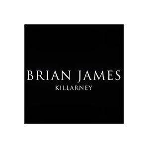 Brian James brand logo for brianjamesmenswear.com