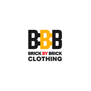 Brick by Brick Clothing brand logo for brickbybrickclothing.com