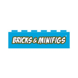 bricksandminifigsslc brand logo for bricksandminifigsslc.com