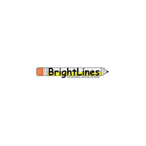 Bright Lines brand logo for brightlinespaper.com