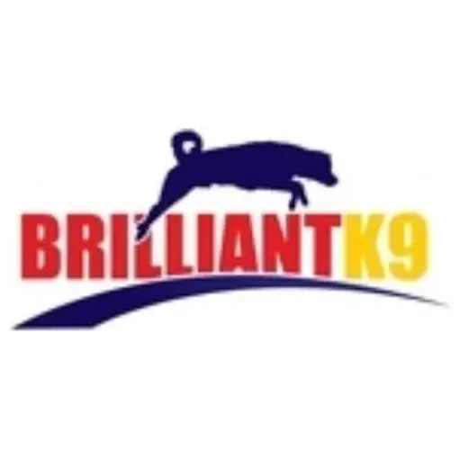 Brilliant K9 brand logo for brilliantk9.com