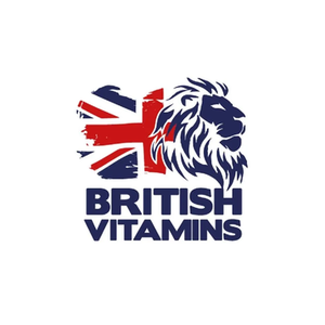British Vitamins brand logo for british-vitamins.co.uk