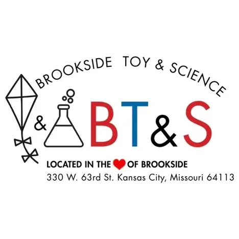 Brookside Toy & Science brand logo for brooksidetoyandscience.com