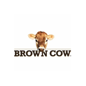 Brown Cow brand logo for browncowfarm.com