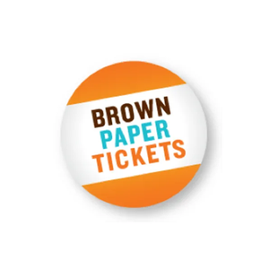 Brown Paper Tickets brand logo for brownpapertickets.com