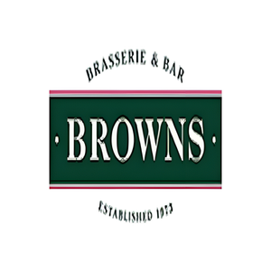 Browns Restaurants brand logo for browns-restaurants.co.uk