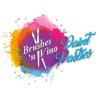 brushesnvino brand logo for brushesnvino.com