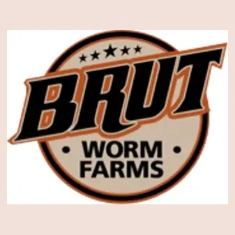 Brut Worm Farms brand logo for brutwormfarms.com