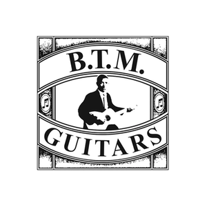 BTM brand logo for btm-guitars.de