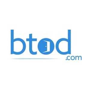 BTOD brand logo for btod.com