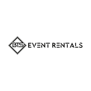 BTS Event Rentals brand logo for btseventrentals.com
